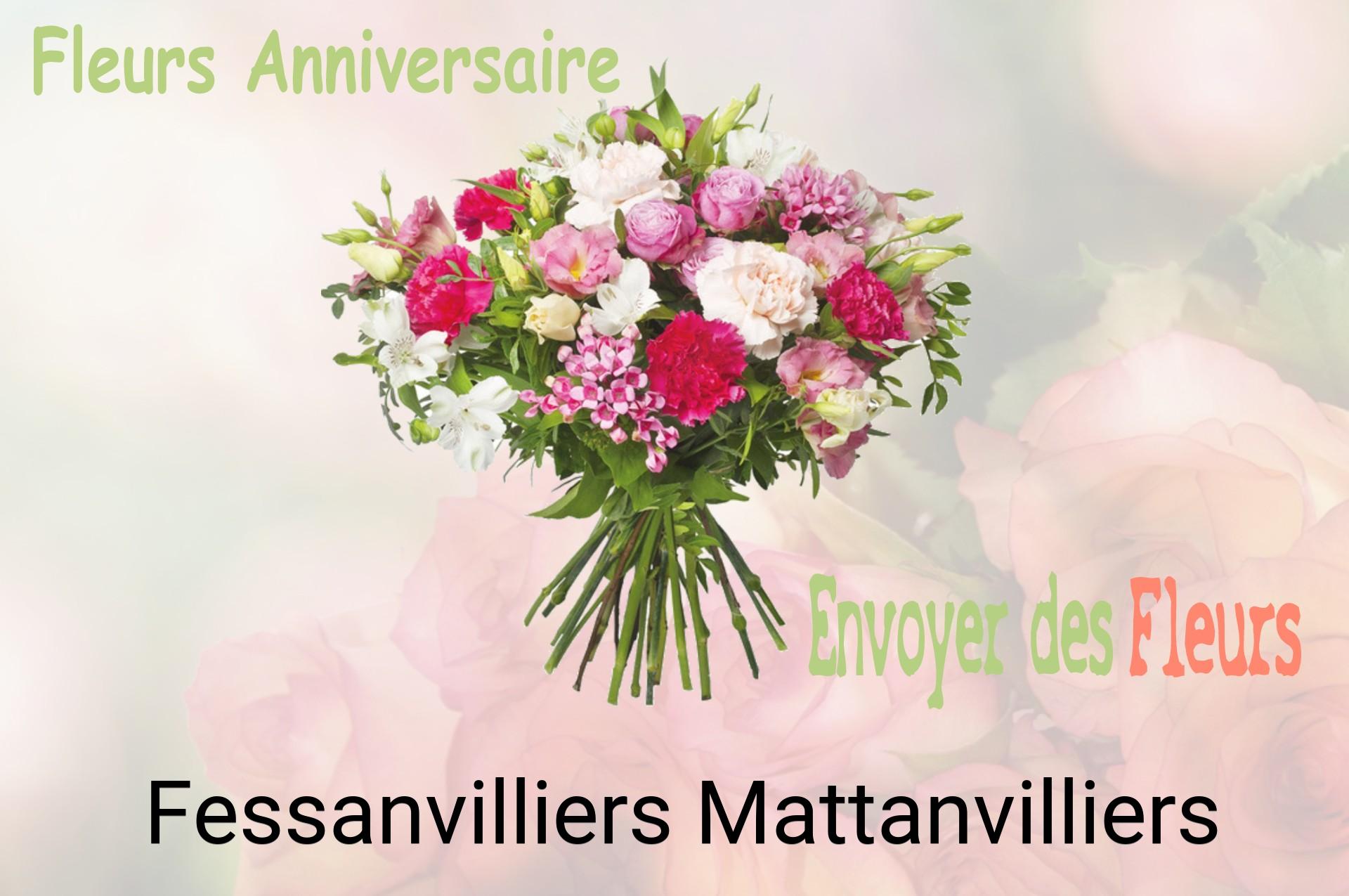 Bouquet de fleurs d’anniversaire livré à Fessanvilliers-Mattanvilliers