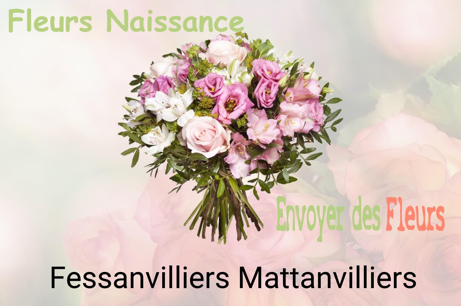 Bouquet de fleurs de naissance livré à Fessanvilliers-Mattanvilliers